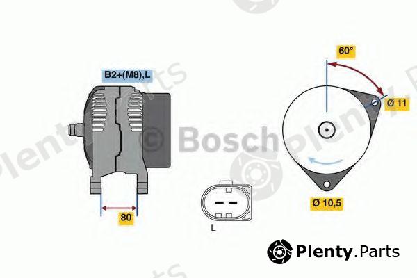  BOSCH part 0986049950 Alternator