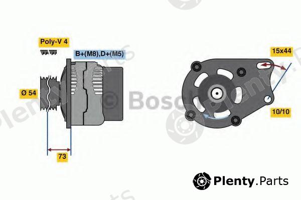  BOSCH part 0986080560 Alternator
