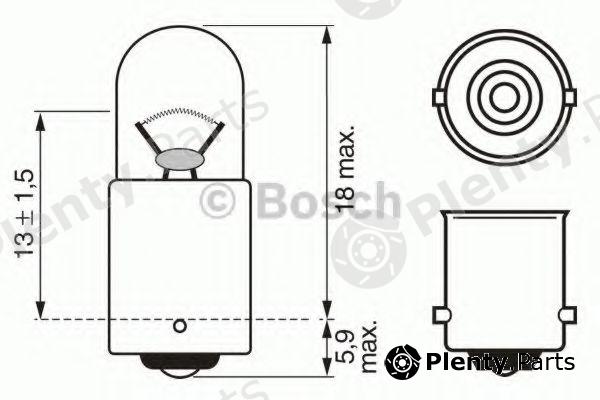  BOSCH part 1987302212 Bulb