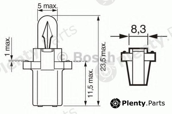  BOSCH part 1987302515 Bulb