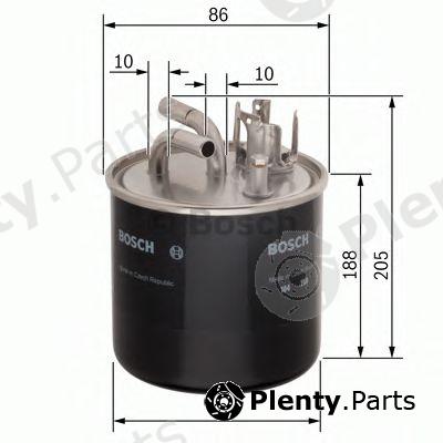  BOSCH part 0450906459 Fuel filter