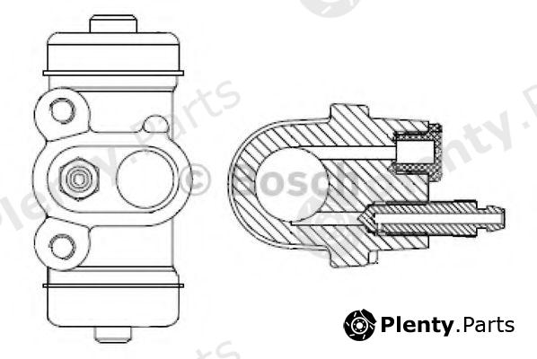  BOSCH part 0986475947 Wheel Brake Cylinder