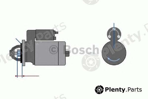  BOSCH part 9000332406 Starter
