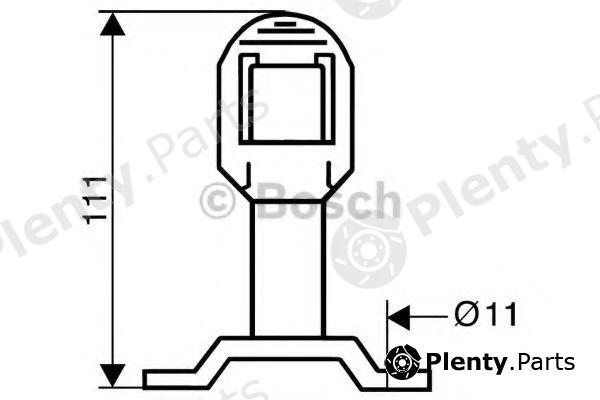  BOSCH part 8787022016 Holder