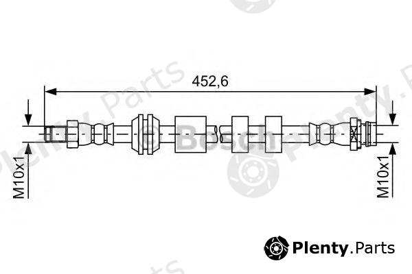  BOSCH part 1987481741 Brake Hose
