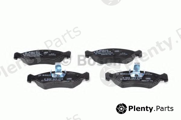  BOSCH part 0986424416 Brake Pad Set, disc brake