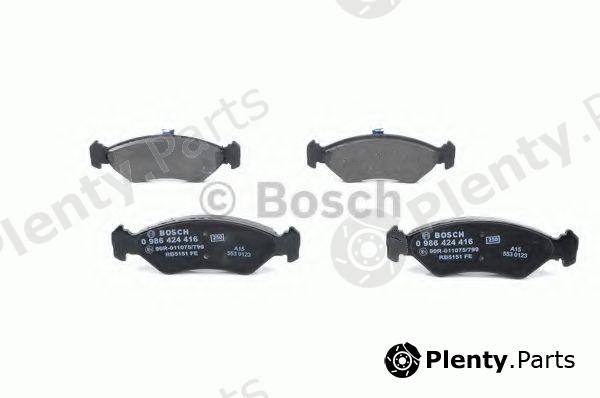  BOSCH part 0986424416 Brake Pad Set, disc brake