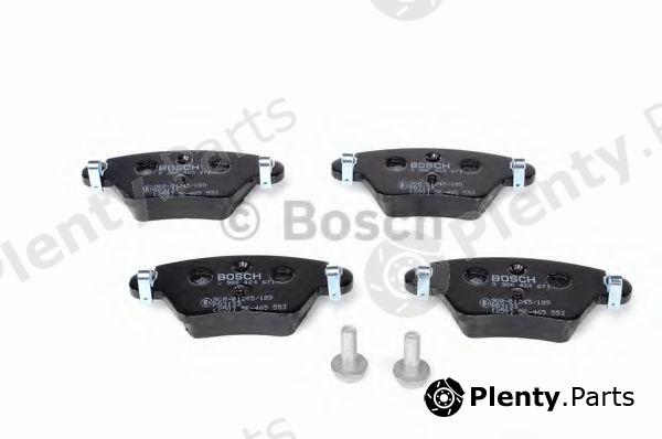  BOSCH part 0986424671 Brake Pad Set, disc brake