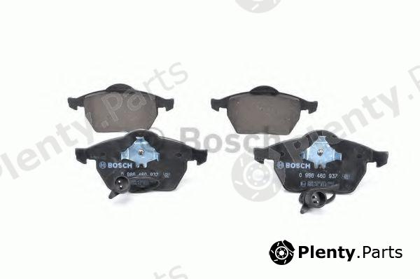  BOSCH part 0986460937 Brake Pad Set, disc brake