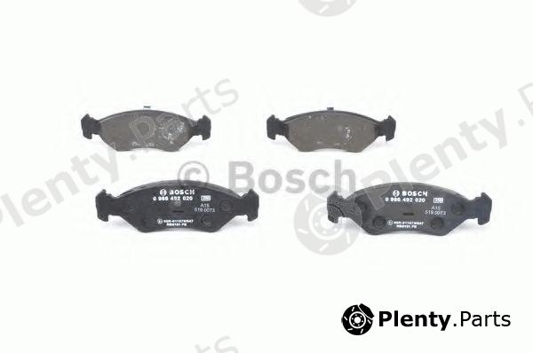  BOSCH part 0986492020 Brake Pad Set, disc brake