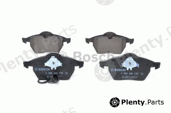  BOSCH part 0986494035 Brake Pad Set, disc brake
