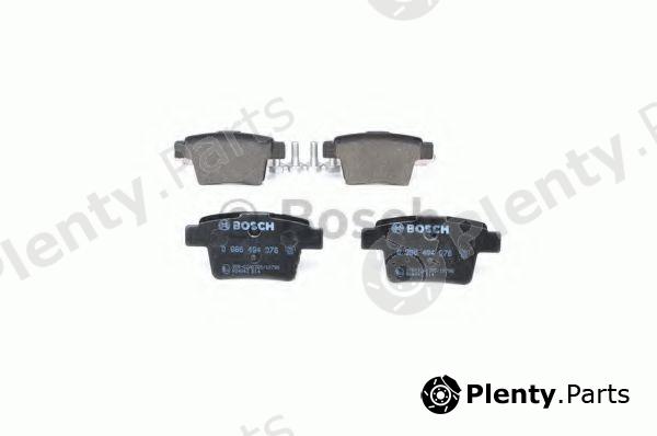  BOSCH part 0986494076 Brake Pad Set, disc brake