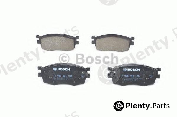  BOSCH part 0986494139 Brake Pad Set, disc brake