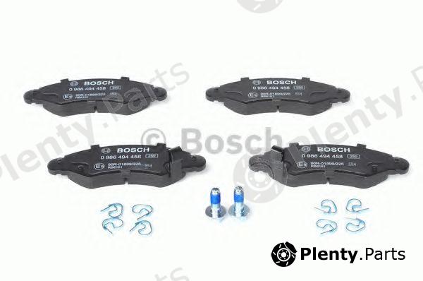  BOSCH part 0986494458 Brake Pad Set, disc brake