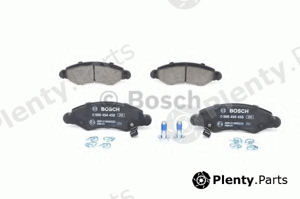  BOSCH part 0986494458 Brake Pad Set, disc brake