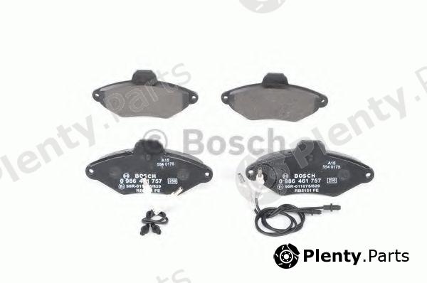  BOSCH part 0986461757 Brake Pad Set, disc brake