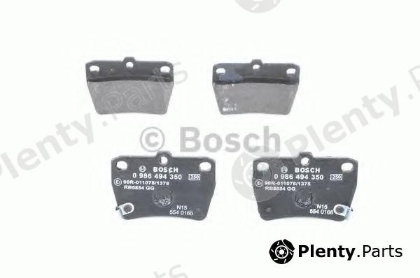  BOSCH part 0986494350 Brake Pad Set, disc brake