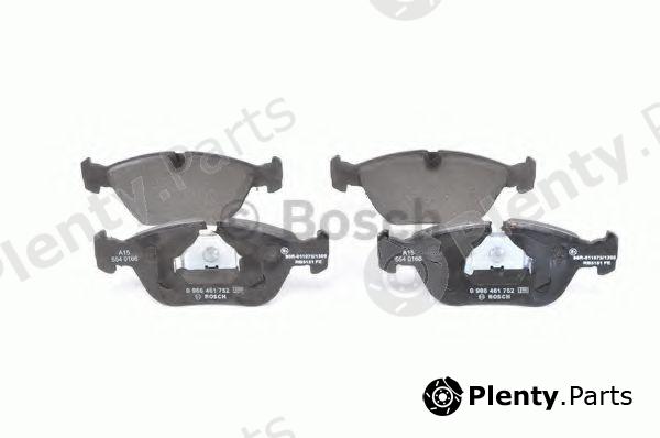  BOSCH part 0986461752 Brake Pad Set, disc brake