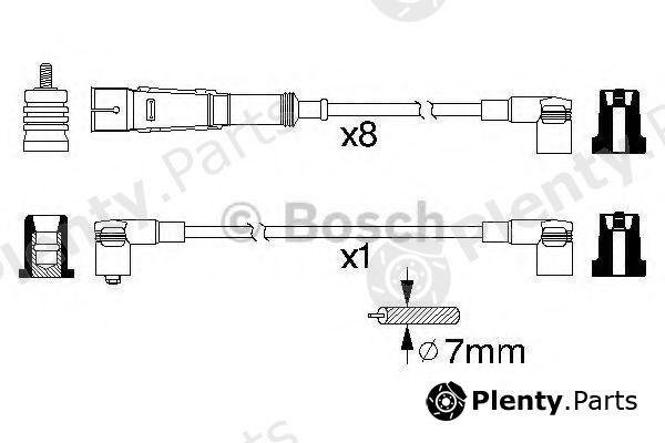  BOSCH part 0986356334 Ignition Cable Kit