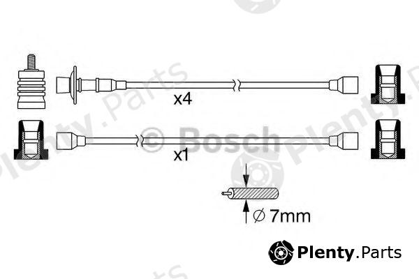  BOSCH part 0986356370 Ignition Cable Kit