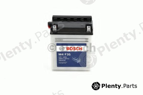  BOSCH part 0092M4F350 Starter Battery; Starter Battery