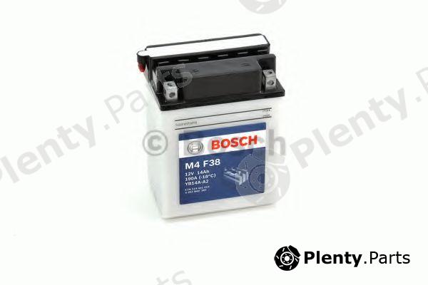  BOSCH part 0092M4F380 Starter Battery; Starter Battery