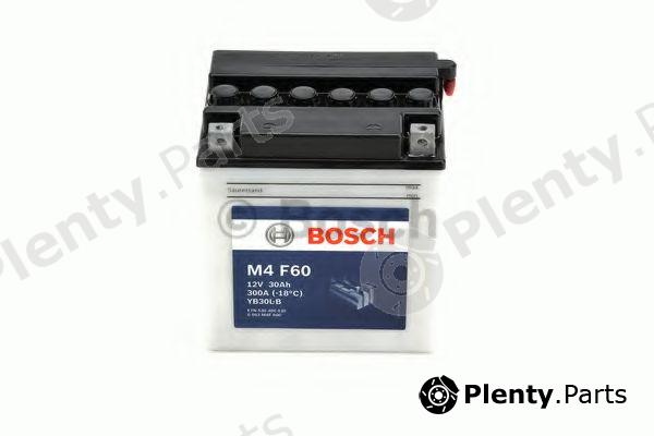  BOSCH part 0092M4F600 Starter Battery; Starter Battery