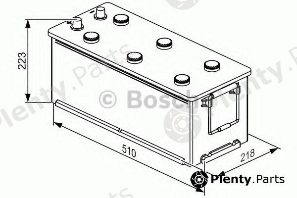  BOSCH part 0092T30480 Starter Battery; Starter Battery