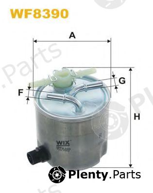  WIX FILTERS part WF8390 Fuel filter