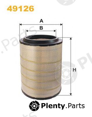  WIX FILTERS part 49126 Air Filter