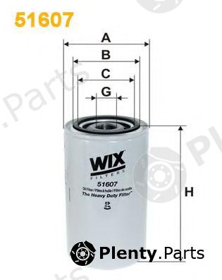  WIX FILTERS part 51607 Oil Filter