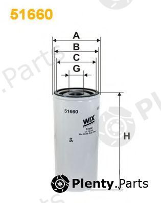  WIX FILTERS part 51660 Oil Filter