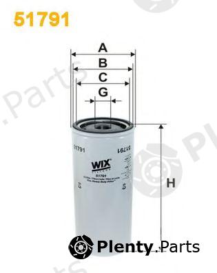  WIX FILTERS part 51791 Oil Filter