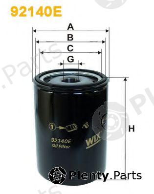 WIX FILTERS part 92140E Oil Filter