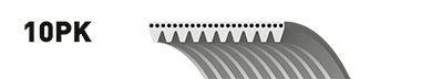  GATES part 10PK1163ESXS V-Ribbed Belts