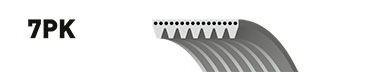  GATES part 7PK2315 V-Ribbed Belts