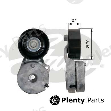  GATES part T39162 Tensioner Pulley, v-ribbed belt