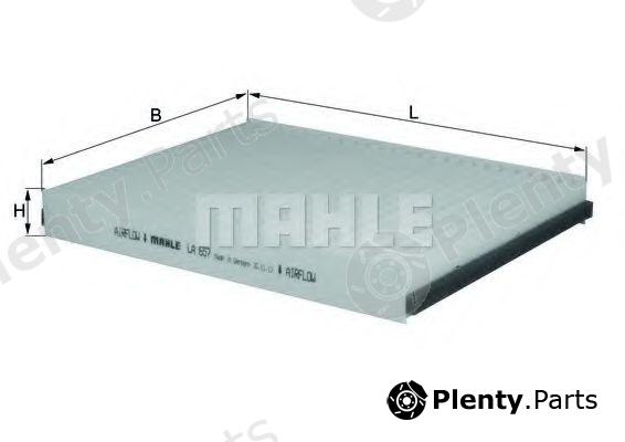  KNECHT part LA657 Filter, interior air