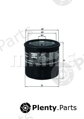  KNECHT part OC9 Oil Filter