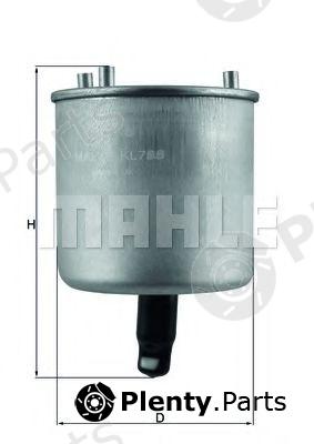  KNECHT part KL788 Fuel filter