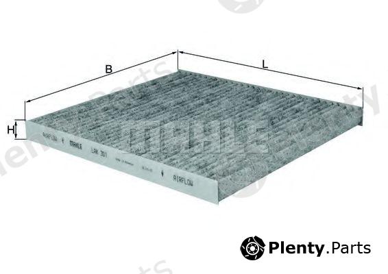  KNECHT part LAK301 Filter, interior air
