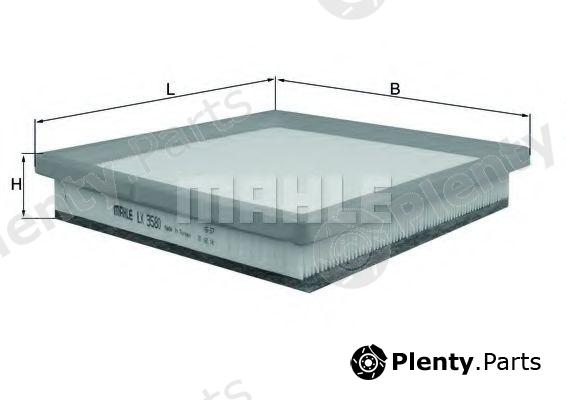  KNECHT part LX3580 Air Filter