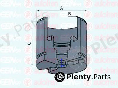  AUTOFREN SEINSA part D025256 Piston, brake caliper