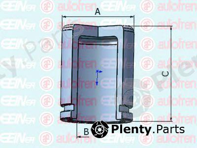  AUTOFREN SEINSA part D025434 Piston, brake caliper