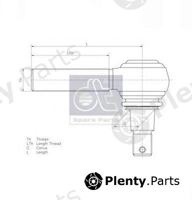  DT part 2.53157 (253157) Tie Rod End