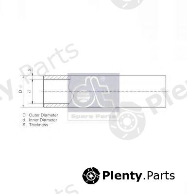  DT part 9.86408 (986408) Pipe
