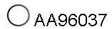  VENEPORTE part AA96037 Gasket, exhaust pipe