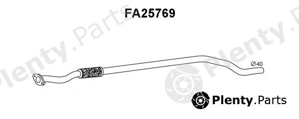  VENEPORTE part FA25769 Exhaust Pipe
