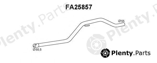  VENEPORTE part FA25857 Exhaust Pipe