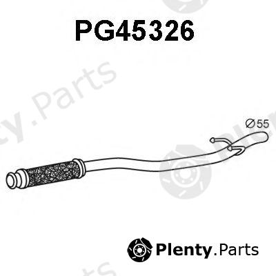  VENEPORTE part PG45326 Exhaust Pipe